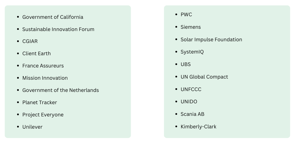 Support partners